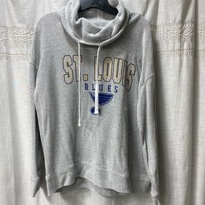 Blues Cowlneck Hoodie